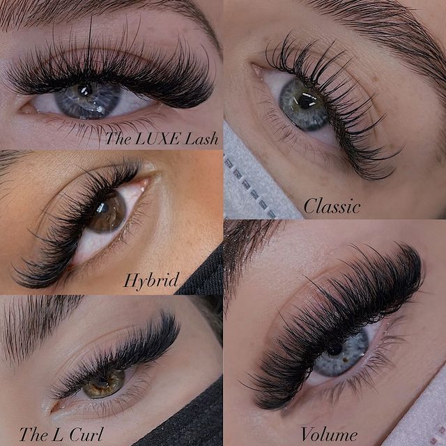 types of eyelashes
